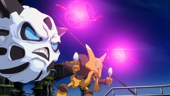 Кадр 2 аниме Покемон XY&Z: Вулканион и механическая Магиана