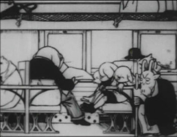 Кадр 3 аниме Поезд Таро