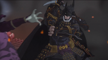 Кадр 3 аниме Бэтмен-ниндзя и Попсовый эпос: Запретное соглашение