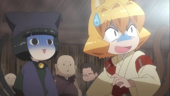 Кадр 3 аниме Кошачья богиня из Яоёродзу