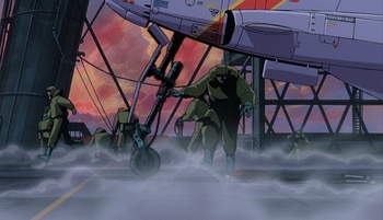 Кадр 3 аниме Королевские космические силы: Крылья Хоннеамиз