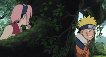 Кадр 2 аниме Наруто 2: Большое столкновение! Призрачные руины в глубине земли