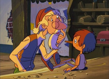 Кадр 3 аниме Приключения Пиноккио