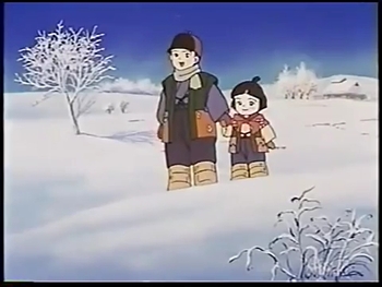 Кадр 3 аниме Прогулки по снегу