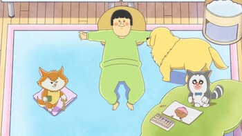 Кадр 1 аниме Повседневная жизнь Мамэко Мамэкити