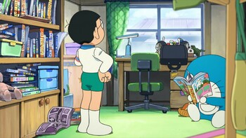 Кадр 3 аниме Дораэмон: Зарождение Японии (2016)