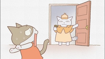 Кадр 3 аниме Кошачьи истории: Приключения Мяурлока Холмса