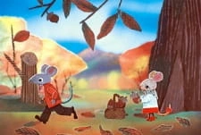 Постер аниме Мышь деревенская и мышь городская