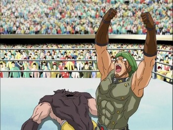 Кадр 0 аниме Человек-мускул 2: Совершенный мускул