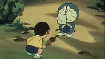Кадр 3 аниме Дораэмон (1979)