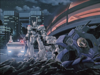 Кадр 0 аниме Полиция будущего (1990)
