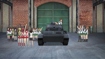 Кадр 2 аниме Девушки и танки: Спецвыпуски