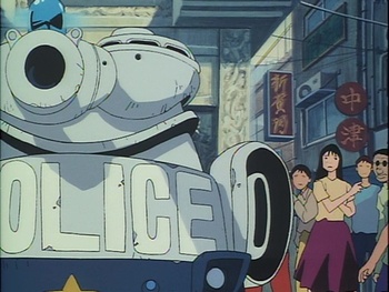 Кадр 3 аниме Доминион: Сокрушительная танковая полиция
