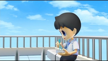 Кадр 3 аниме Тиби-Ева: Школьные дни