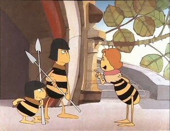 Кадр 3 аниме Приключения пчёлки Майи