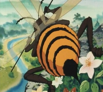 Кадр 1 аниме Легенда о насекомом: Пчёлка Хатч (1989)
