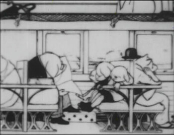 Кадр 1 аниме Поезд Таро
