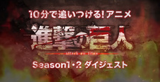 Постер аниме Атака титанов: Обзор за десять минут