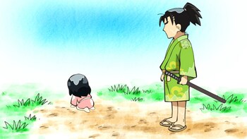 Кадр 2 аниме Ниндзя Нобунаги: Эпизод 0