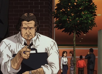 Кадр 1 аниме Городской охотник: Смерть порочного преступника Рё Саэбы