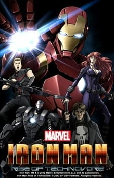 Постер аниме Железный Человек: Восстание Техновора