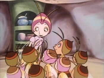 Кадр 3 аниме Легенда о насекомом: Пчёлка Хатч