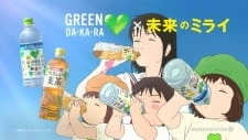 Постер аниме Мирай из будущего x Green Dakara