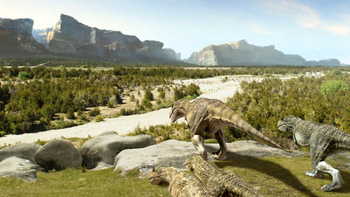 Кадр 2 аниме Тарбозавр 3D