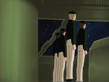 Кадр 3 аниме Легенда о героях Галактики: Спиральный лабиринт