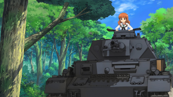 Кадр 2 аниме Девушки и танки: Изучаем танки с Юкари Акиямой