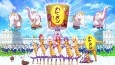 Постер аниме Curry Meshi и Зомбилэнд-Сага