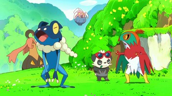 Кадр 3 аниме Покемон: Пикачу и оркестр покемонов
